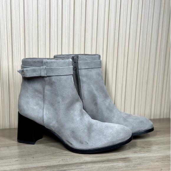 Kate Spade New York Madeleine Strap Bootie Gray Size 9.5B - Picture 1 of 8